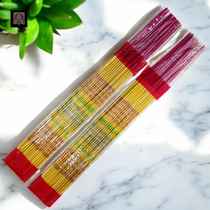 Dupa Huruf Kuning Less Smoke 48cm Isi 30 Batang 1