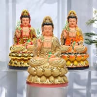 Patung Kwan Im / Patung Guan Yin 30 CM + Stereofoam & Box