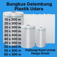 Bungkus Gelembung Bubble Air Column Plastik Kolom Udara Panjang 300 Meter Untuk Pembungkus atau Pengemasan