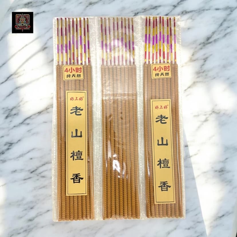 Dupa Ulir 4 Jam Wangi Cendana Laoshan 39 cm Isi 9 Stik 1