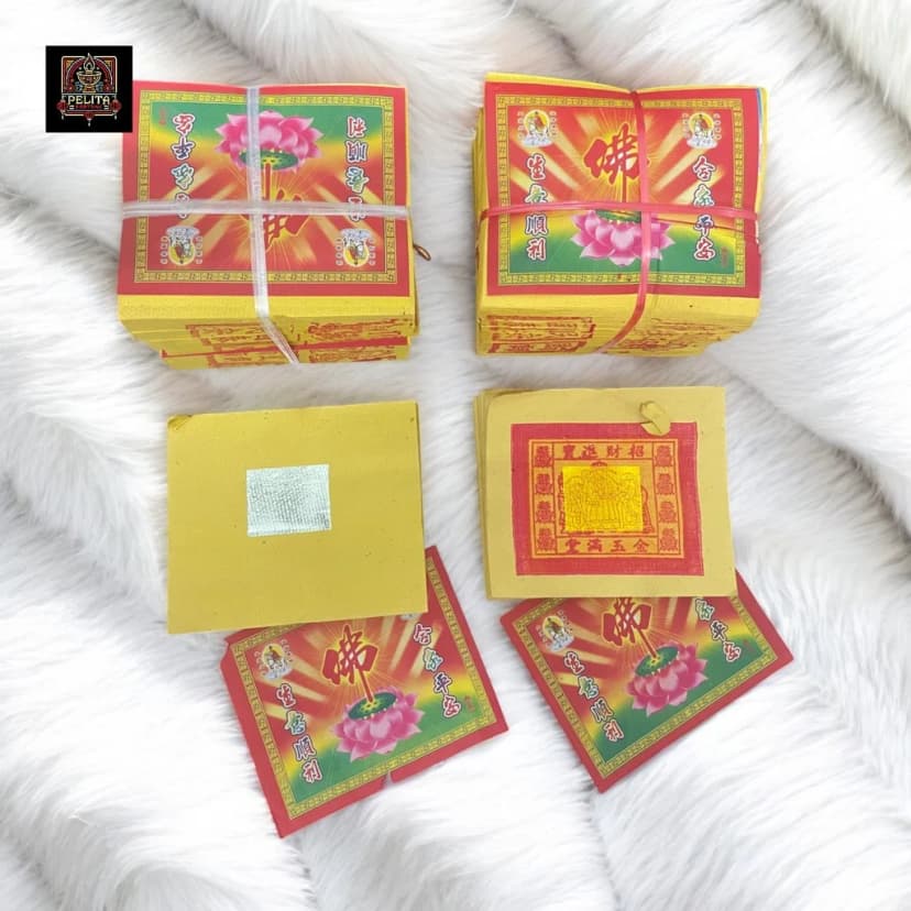 Kertas Sembahyang Teratai Kimcua / Gincua per Ikat 1