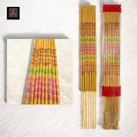 Dupa Huruf Emas Abu Emas Glitter 48.5 cm Isi 18 Stik Tebal