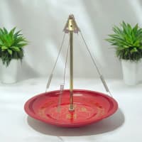 Tempat Bakar Dupa Lingkar Diameter 15.5 cm Dengan Kawat Peyangga Tahan Panas